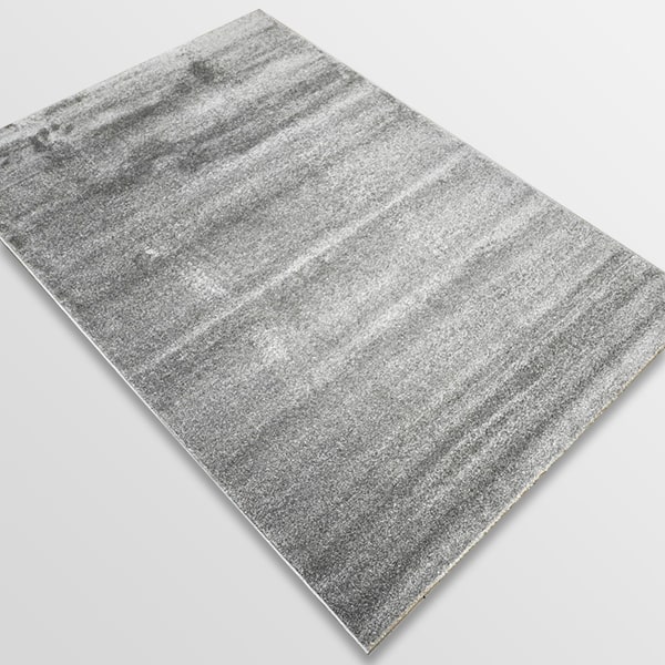 Едноцветен килим - Бела Сив