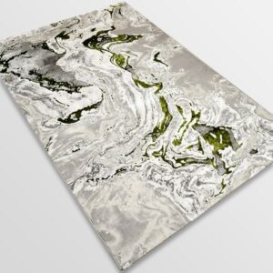 Модерен килим - Алпина 6050 Зелен