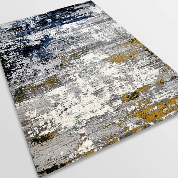 Модерен килим - Лора 7871 Крем/Сив