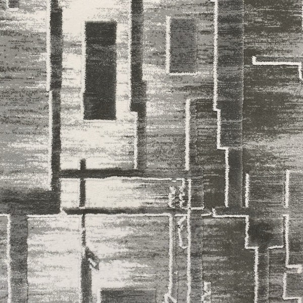 Акрилен килим - Вега 2219 Сив - детайл - 1