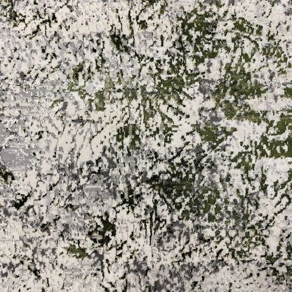 Модерен килим - Алпина 5629 Зелен - детайл - 1