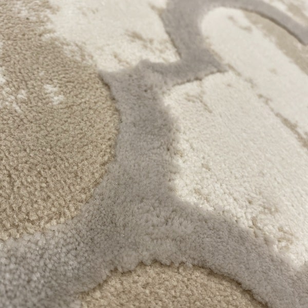 Модерен килим - Лора 7363 Крем - детайл - 2