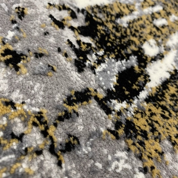 Модерен килим - Лора 7871 Сив/Бежов - детайл - 2