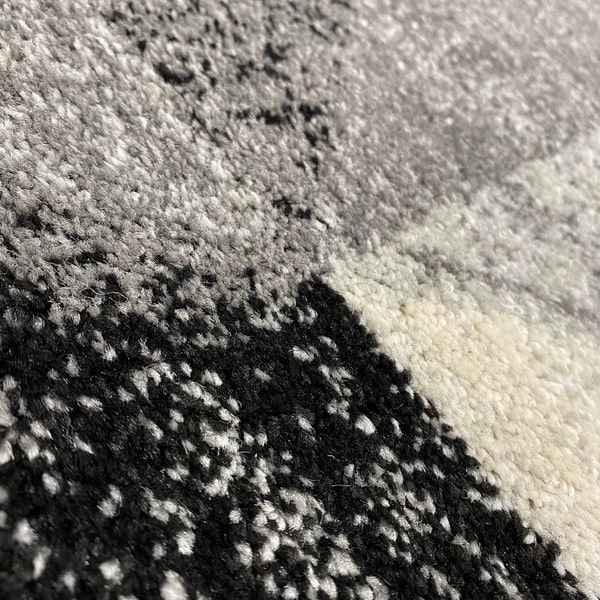 Модерен килим - Сена 1355 Сив - детайл - 2