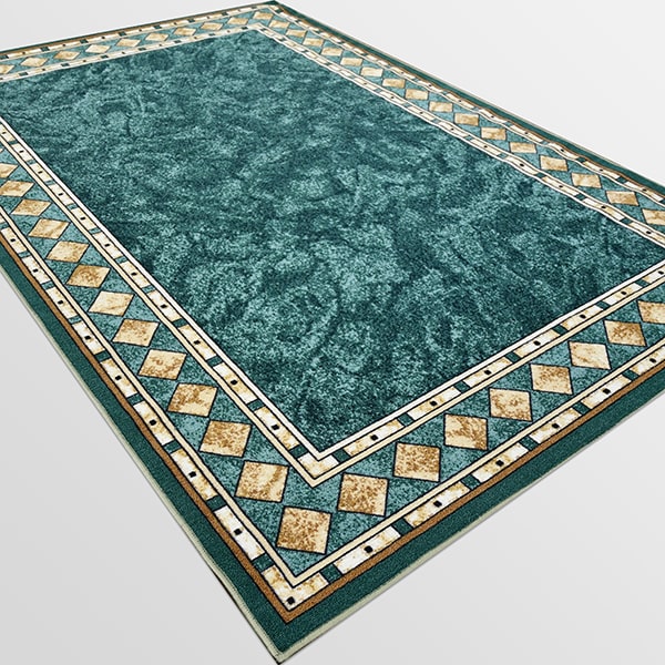 Мокетен килим - Блум Зелен