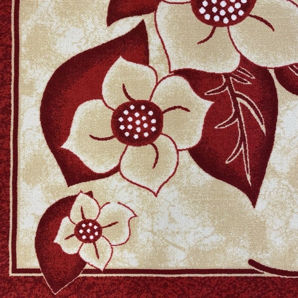Мокетен килим - Монца Бордо - детайл - 1
