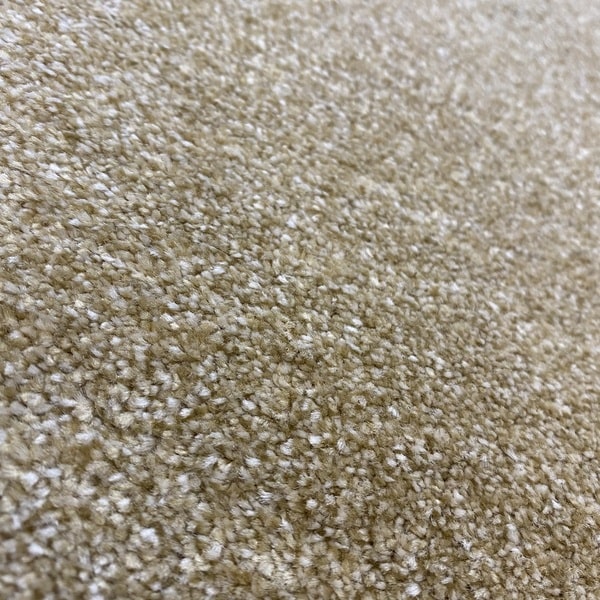 Едноцветен килим - Бела Златен - детайл - 2