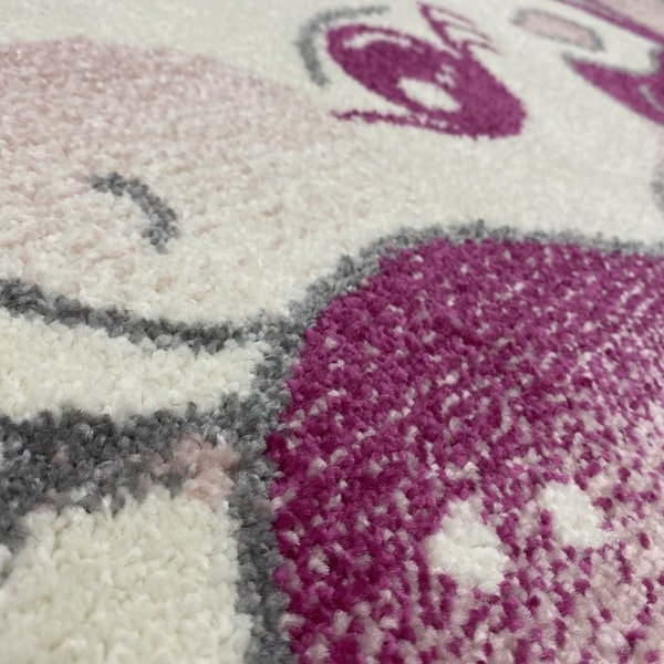 Детски килим – Найс 239 Розов - детайл - 2