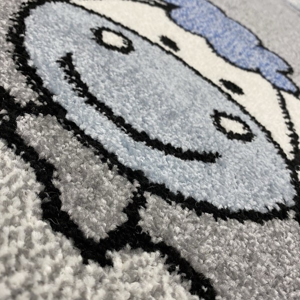 Детски килим – Найс 486 Син - детайл - 2
