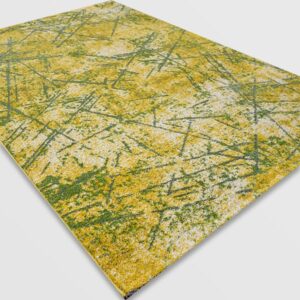 Модерен килим - Ирис 901 Жълт/Зелен