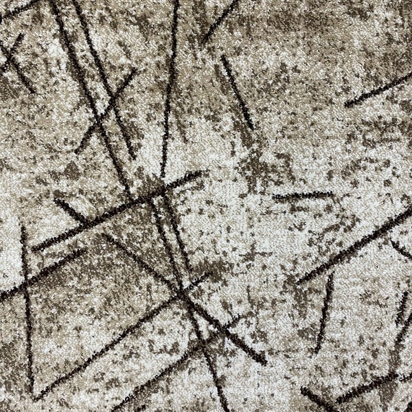 Модерен килим - Ирис 901 Бежов - детайл - 1
