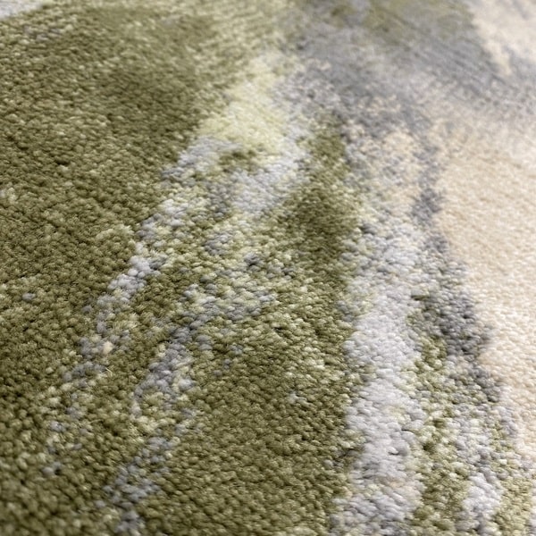Модерен килим – Неон 6599 Зелен - детайл - 2