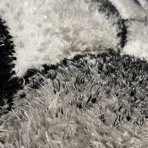 Рошав килим - 3Д Софт Шаги 481 Сив - детайл - 2