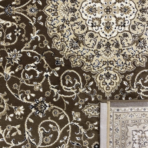 Класически килим – Класик 4176 Кафяв - детайл - 3