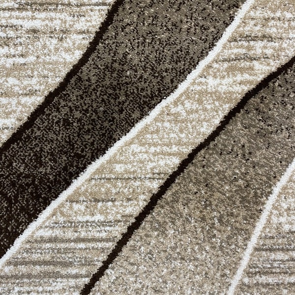 Модерен килим - Ирис 582 Бежов - детайл - 1