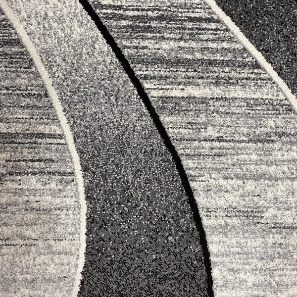 Модерен килим - Ирис 582 Сив - детайл - 1