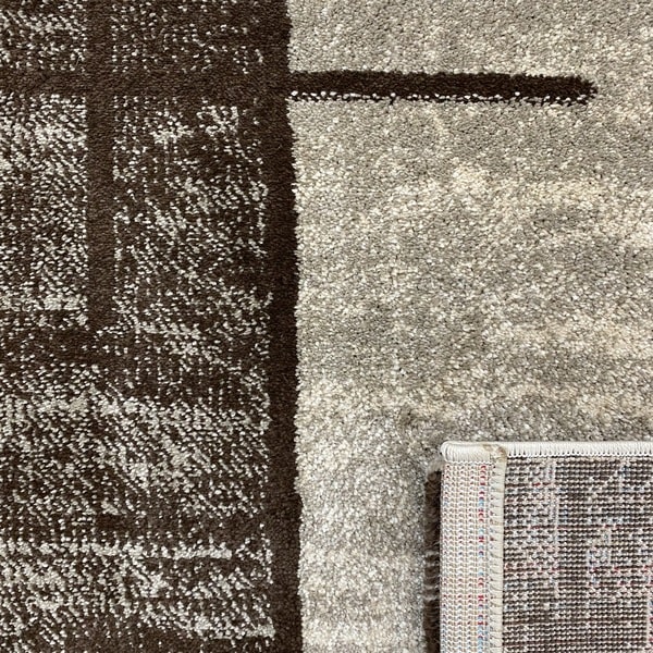 Модерен килим - Ирис 592 Бежов - детайл - 3