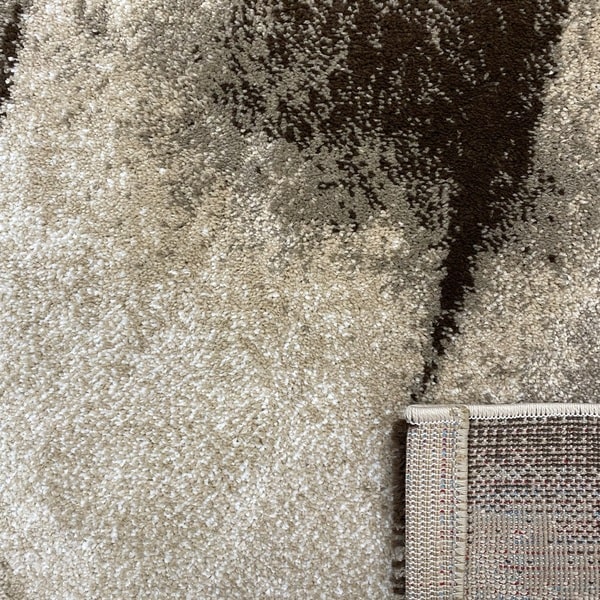 Модерен килим - Ирис 596 Бежов - детайл - 3