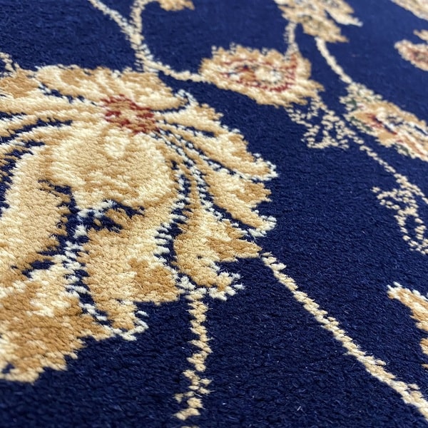 Класически килим – Корона 1803 Син - детайл - 2