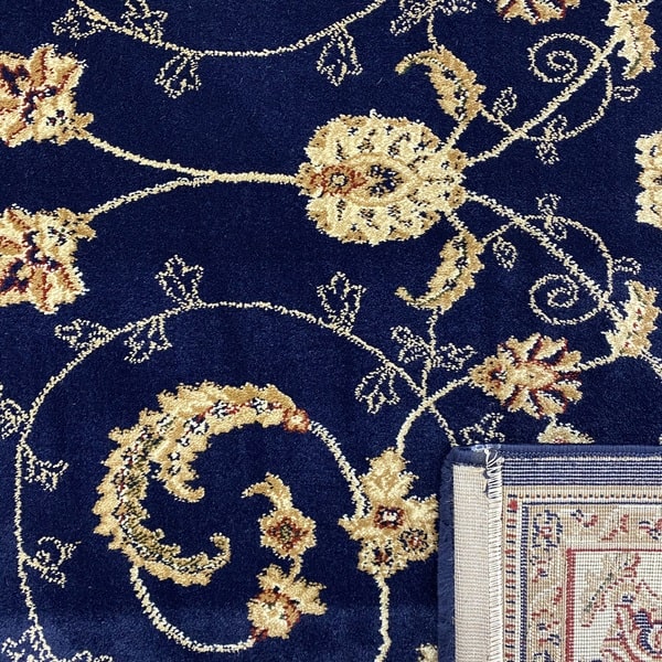Класически килим – Корона 1803 Син - детайл - 3