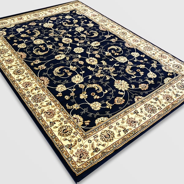 Класически килим – Корона 1803 Син