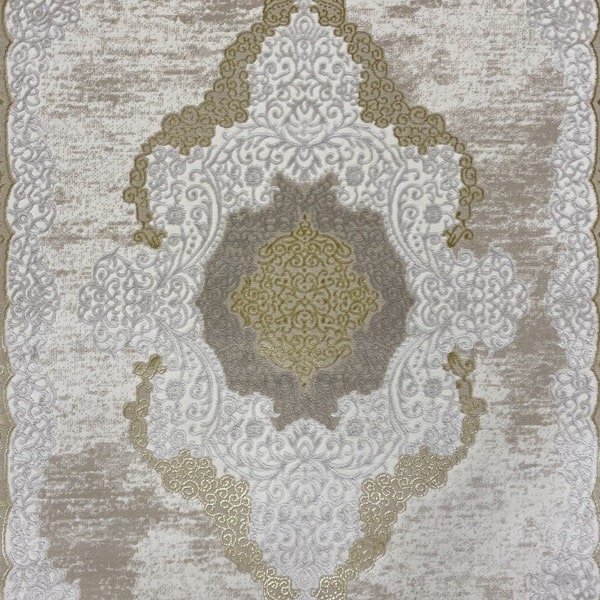 Модерен килим - Лора 827 Бежов - детайл - 1