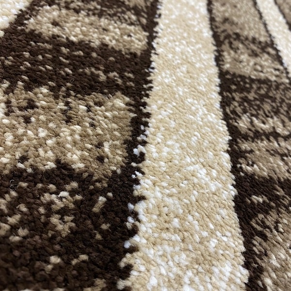 Модерен килим – Ирис 267 Бежов - детайл - 2