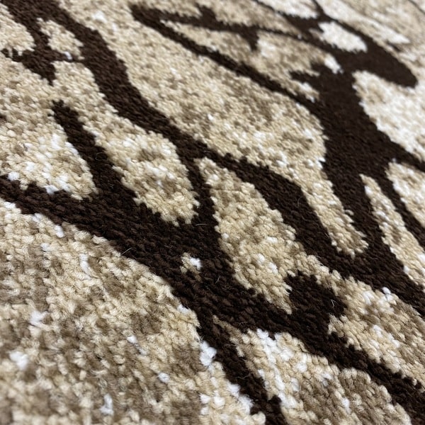 Модерен килим – Ирис 272 Бежов - детайл - 2