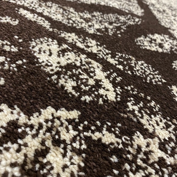 Модерен килим – Ирис 272 Кафяв - детайл - 2