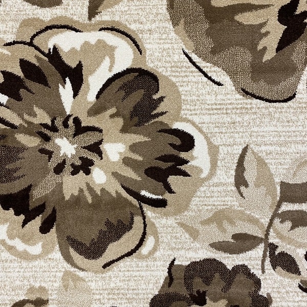 Модерен килим – Ирис 287 Бежов - детайл - 1