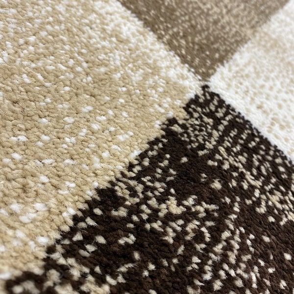 Модерен килим – Ирис 976 Бежов - детайл - 2