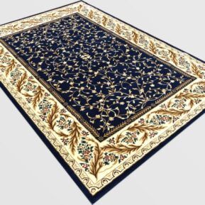 Класически килим – Корона 1878 Син