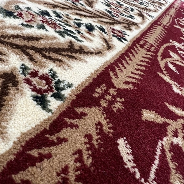 Класически килим – Корона 1878 Червен - детайл - 2