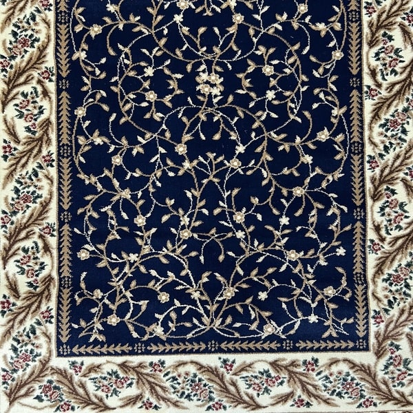 Класически килим – Корона 1878 Син - детайл - 1