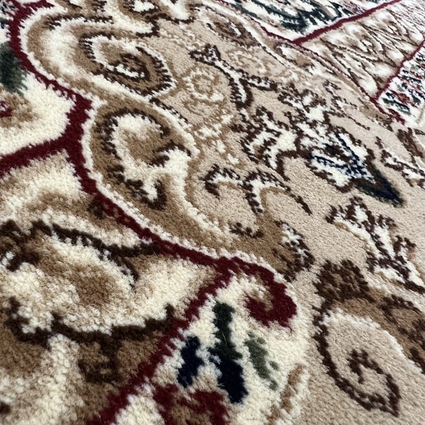 Класически килим – Корона 867 Бежов - детайл - 2