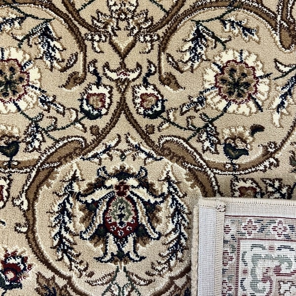 Класически килим – Корона 867 Бежов - детайл - 3