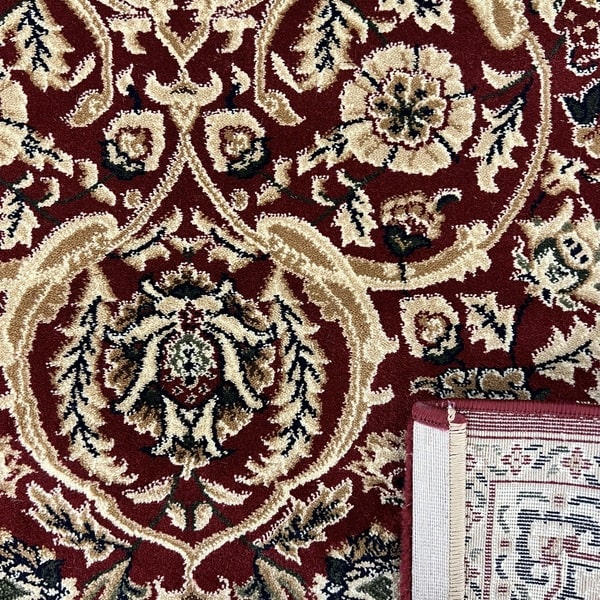 Класически килим – Корона 867 Червен - детайл - 3