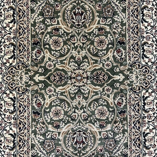 Класически килим – Корона 867 Зелен - детайл - 1