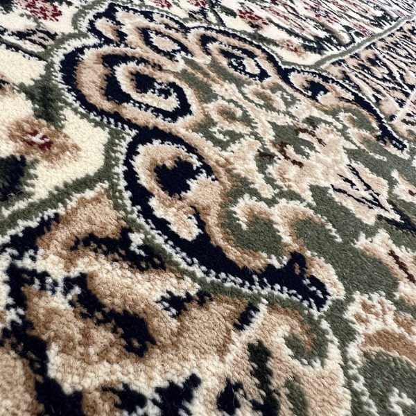 Класически килим – Корона 867 Зелен - детайл - 2