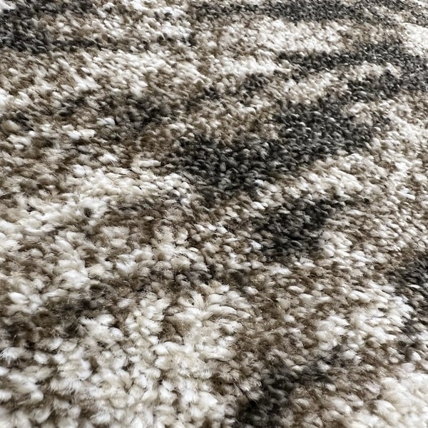 Модерен килим - Ирис 288 Визон - детайл - 2