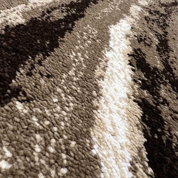 Модерен килим - Ирис 291 Бежов - детайл - 2