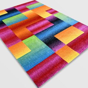 Модерен килим - Ирис 296 Цветен