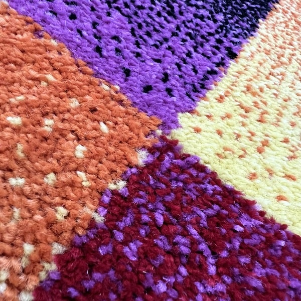 Модерен килим - Ирис 296 Цветен - детайл - 2