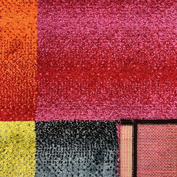 Модерен килим - Ирис 296 Цветен - детайл - 3