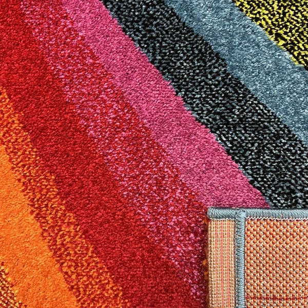 Модерен килим - Ирис 297 Цветен - детайл - 3