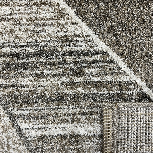 Модерен килим - Ирис 582 Визон - детайл - 3
