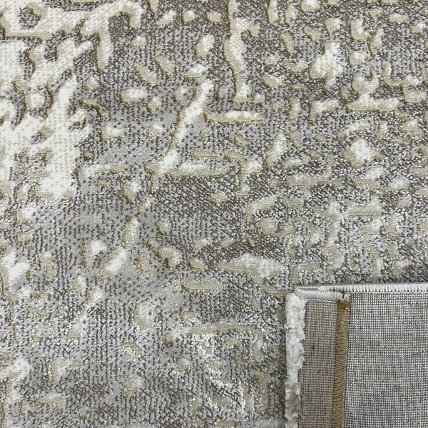 Модерен килим - Лора 077 Бежов - детайл - 3