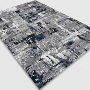 Модерен килим - Лора 7871 Сив/Син