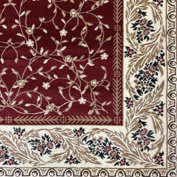 Класически килим – Корона 2878 Червен - детайл - 1
