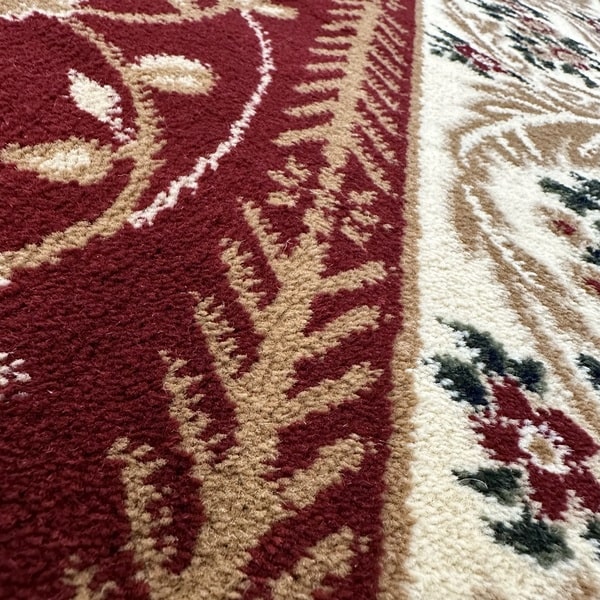 Класически килим – Корона 2878 Червен - детайл - 2